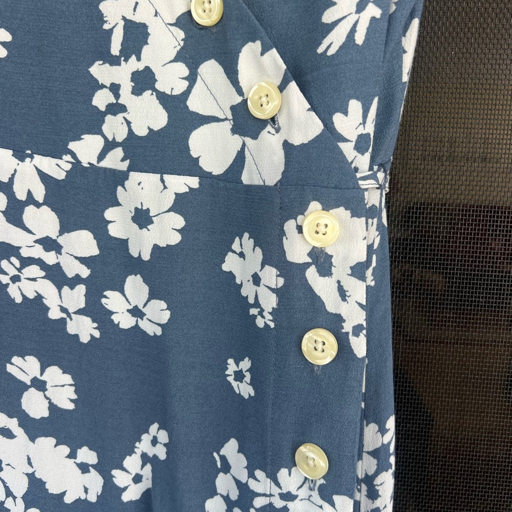 Gap Wrap Dress NWT in Periwinkle Blue - Picture 4 of 6